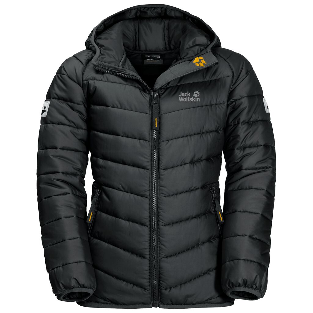 Jack Wolfskin K ZENON Vestes Enfant Noir - PLNJSZR-53